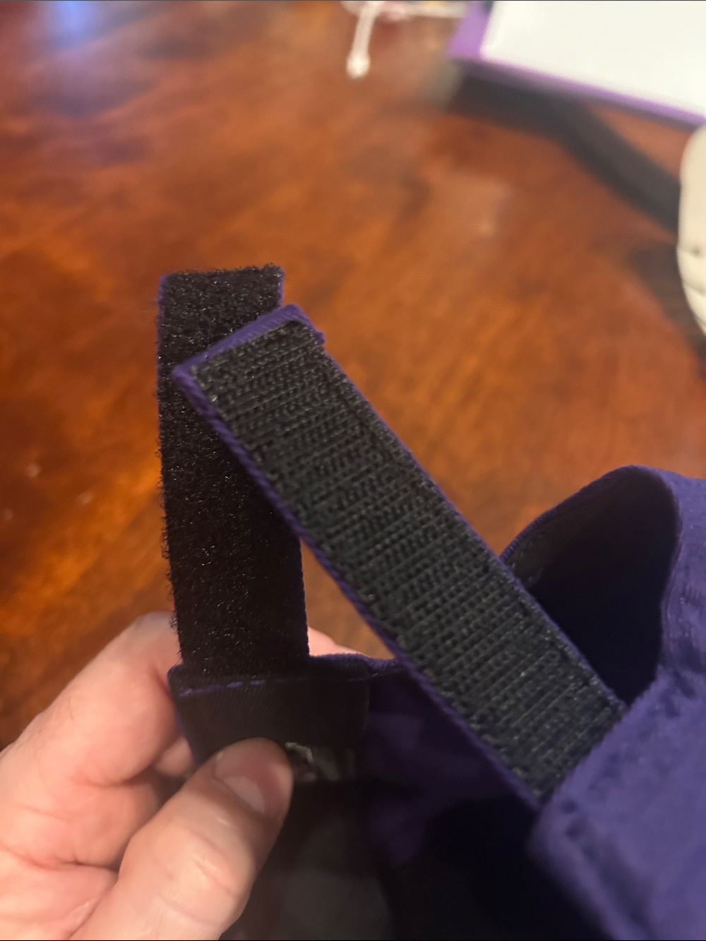 University Of Central Arkansas Bears UCA ‘47 Brand Purple Cap O/S Velcro New! - Picture 9 of 9